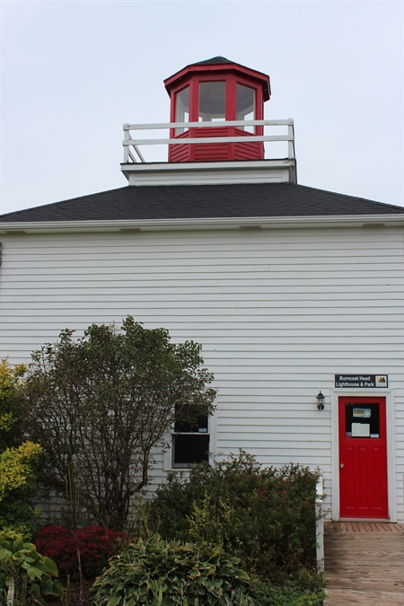 The current lighthouse at Burntcoat Head is actually the 3rd.  It is a replica of the 2nd lighthouse that stood between 1913-1972. The first lighthouse dated from 1858-1913.