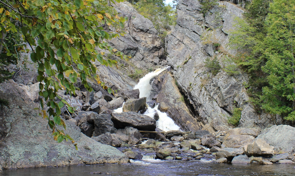 Economy Falls is a gem that you'll find deep into the Cobequid Hills in Nova Scotia. There is a steep decline to get into the gorge but it is worth the trek.