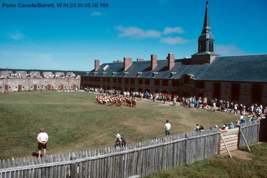 Celebrating the Feast of St. Louis at the Fortress of Louisbourg