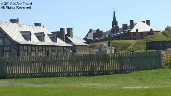 View of the Fortress of Louisbourg
