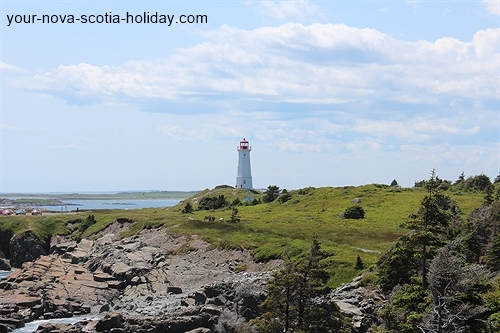 You'll get fantastic views of the lighthouse on this trail.  Look behind you about 30 minutes into your hike and you'll see this.