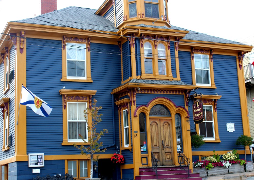 A stunning example of the beautiful architecture in Lunenburg.  Lots of history in these buildings.