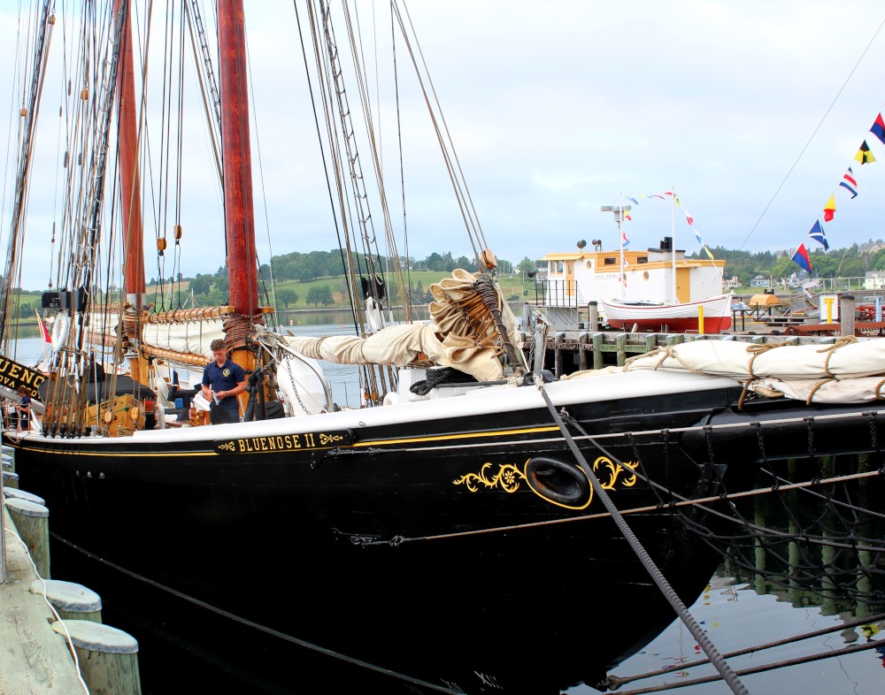Lunenburg is the home port of Bluenose II.  A Nova Scotia ambassador who proudly visits ports all over Canada and the US.  She was launched in Lunenburg in 1963.