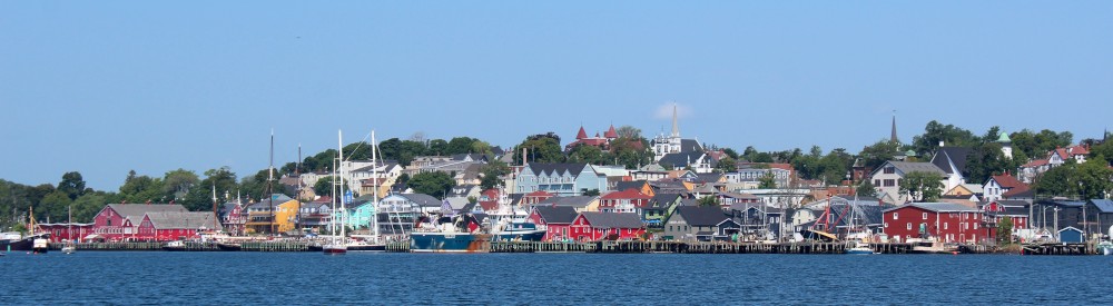 The view of Lunenburg from the water is spectacular.  The colours are gorgeous and the boats fill the harbour with an atmosphere of adventure.  A great place to spend some time and explore.