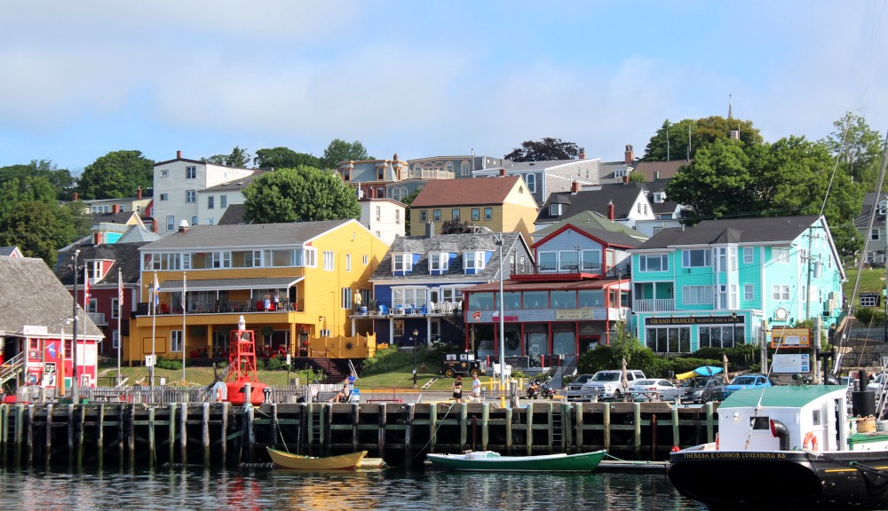 Lunenburg is one of the most colourful towns in Nova Scotia.  The architecture is beautiful and very unique to the town.