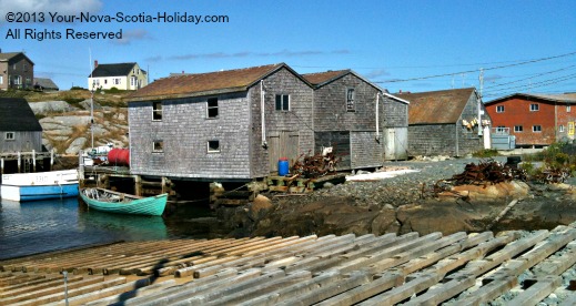 Nova Scotia Coastal Village of Peggy's Cove