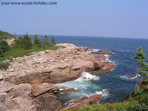 This is the beautiful coastline near the Ingonish area on Cape Breton Island.