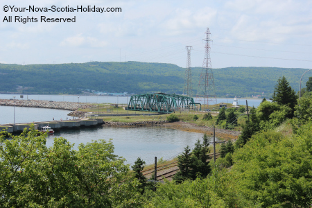 The Canso Causeway in Cape Breton, Nova Scotia