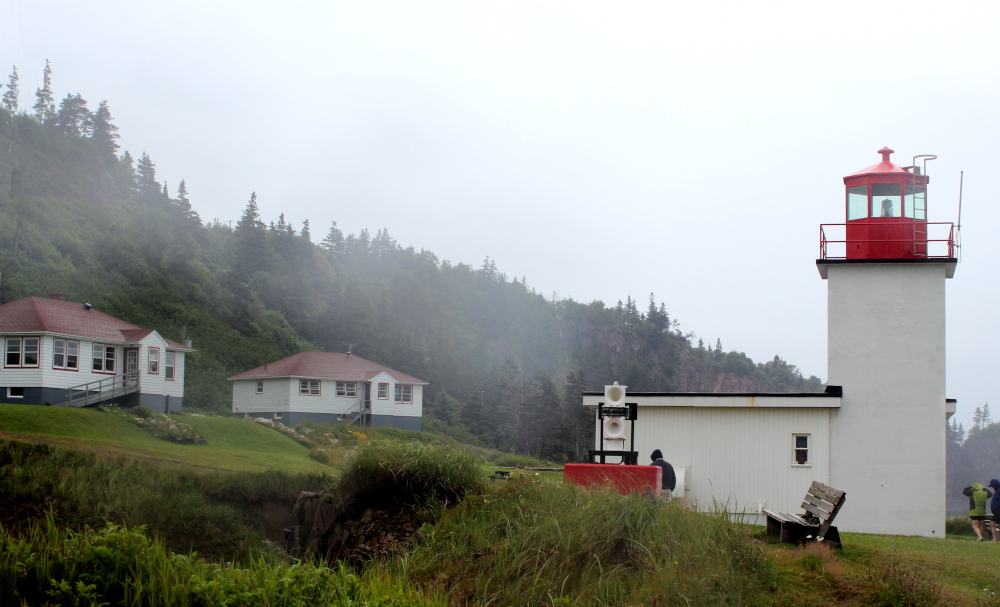 The lighthouse keeper's residence is now available for visitors who want to stay overnight at Cape d'Or.