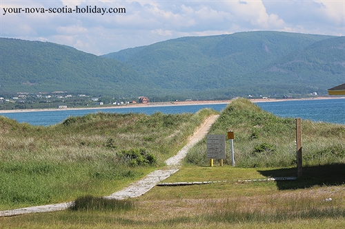 Plage Saint-Pierre on Cheticamp Island on the Cabot Trail in Cape Breton.