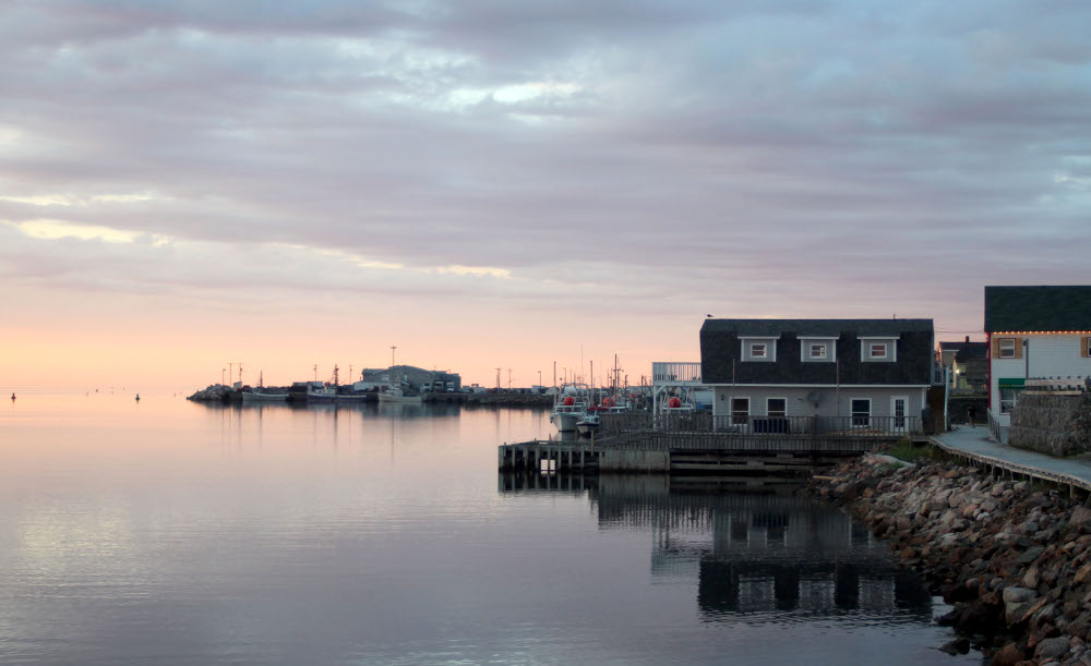 Cheticamp harbour & the boardwalk