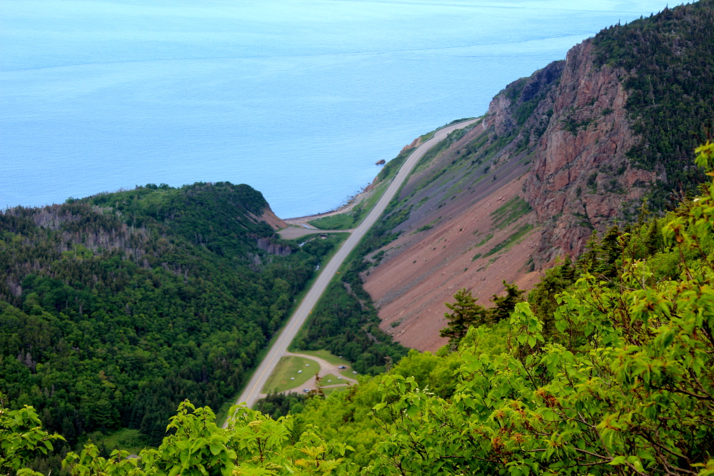 An awesome view of the Grande Falaise along the Cabot Trail.  This picture was taken along the Acadian hiking trail in the Cape Breton Highlands National Park.