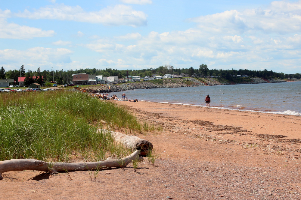 you'll find dunes on Heather beach