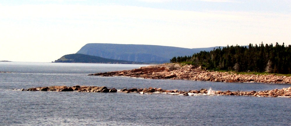 A view of the coast from one of the many scenic look-offs along the Cabot Trail in northern Cape Breton.