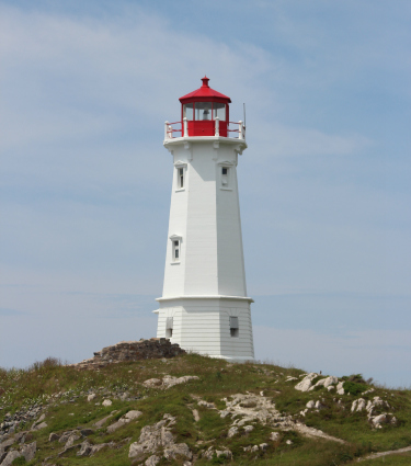 The Louisbourg Lighthouse is very historical as it marks the spot of the 1st lighthouse in Canada.  This is the 3rd lighthouse.  The 1st was in 1734; the 2nd 1842 and the current 1923.