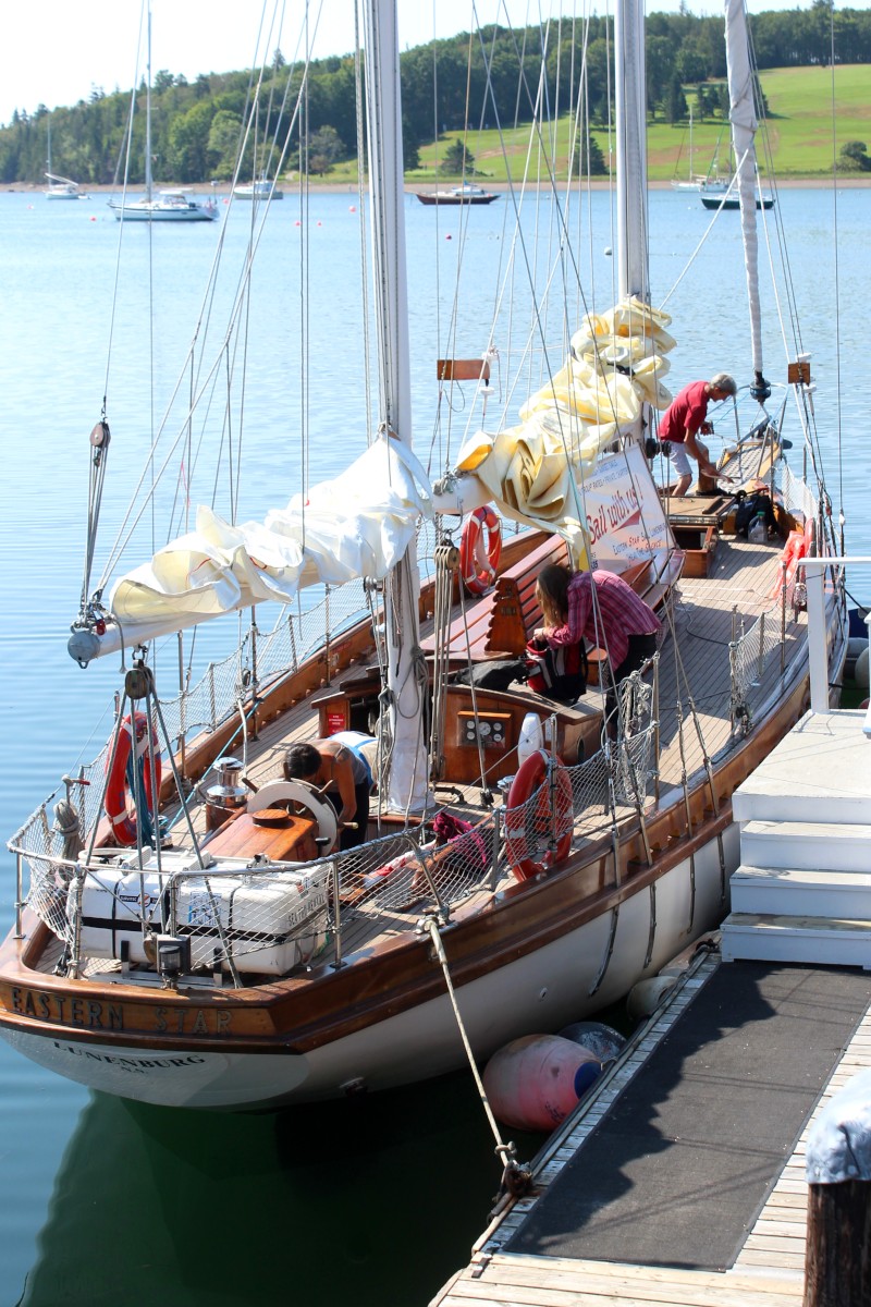 An awesome spot to go for a sail.  Gorgeous surroundings.  You'll find the Eastern Star on the waterfront.