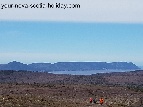 The beauty of the Mica Hill hiking trail is outstanding.  One of the best in the Cape Breton Highlands National Park.