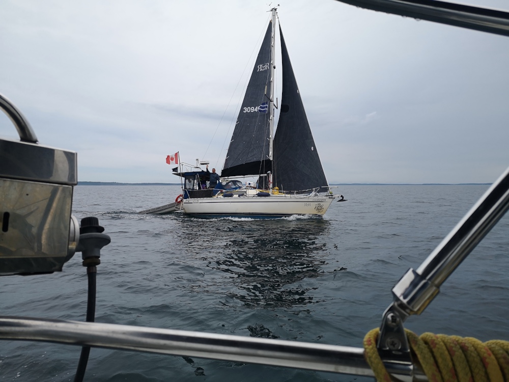Sailing in the Northumberland Strait