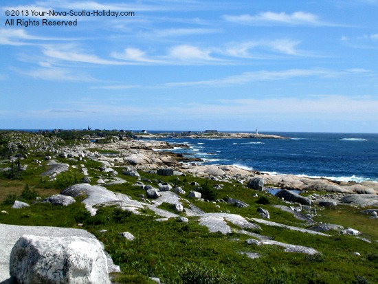 A view of Peggy's Cove