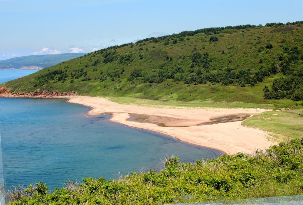 MacLeod's Beach at Dunvegan along the Ceilidh Trail in Cape Breton.