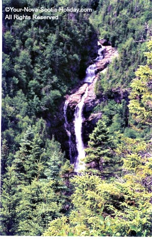 North Rivers Falls in the Cape Breton Highlands